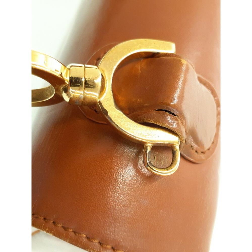 Gucci Handle Shoulder Leather Bamboo Top Handbag Bag - Picture 9 of 9